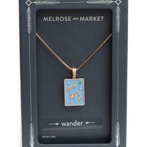 NWT Melrose and Market Wander Tarot inspired Pendant